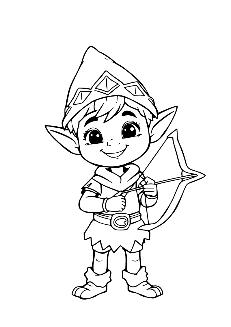 Elf boyama sayfası