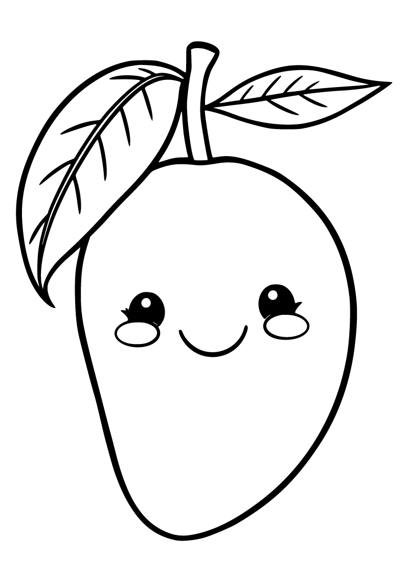 Mango boyama sayfası